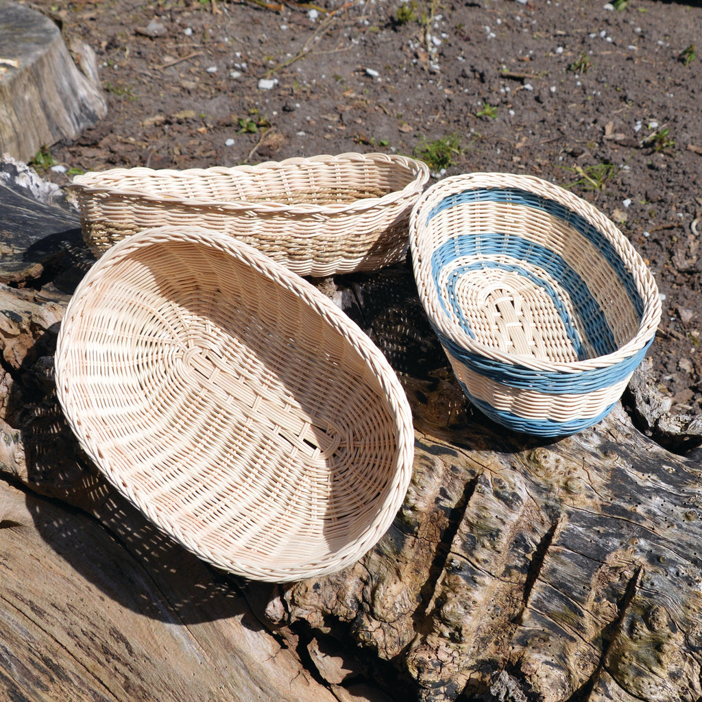Oval brødkurv